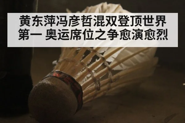 黄东萍冯彦哲混双登顶世界第一 奥运席位之争愈演愈烈